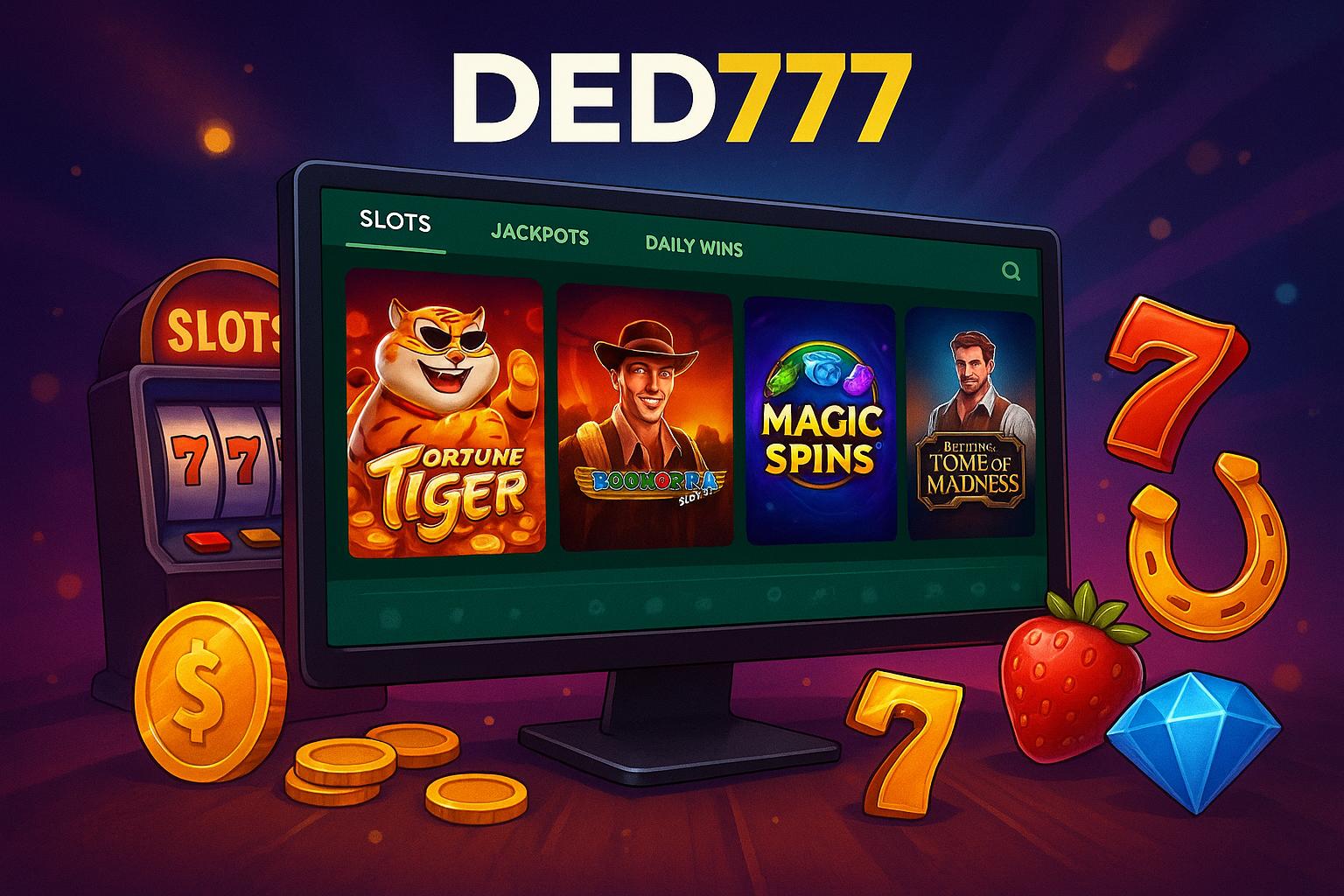 Jogos de Slot no Casino Online DED777