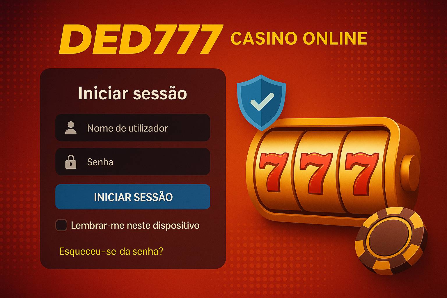 Login no Cassino DED777